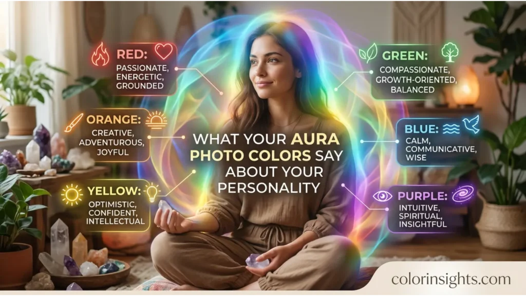 What Aura Photo Colors Say About Your Personality