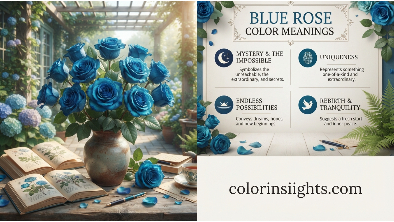 Blue Rose Color Meanings