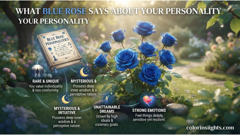 What Blue Rose Says About Your Personality