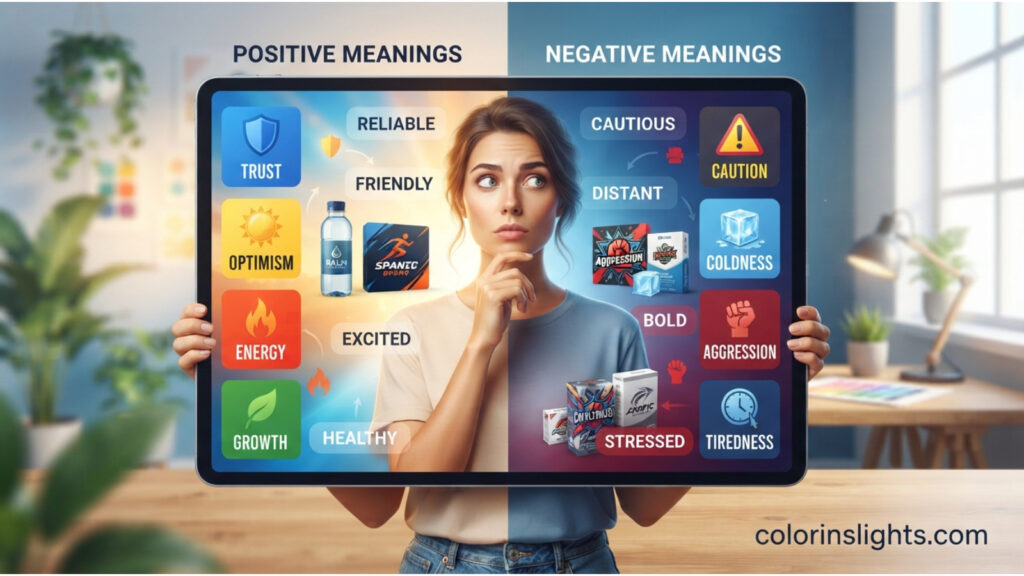 Positive and Negative Meanings of Brand Color Meanings