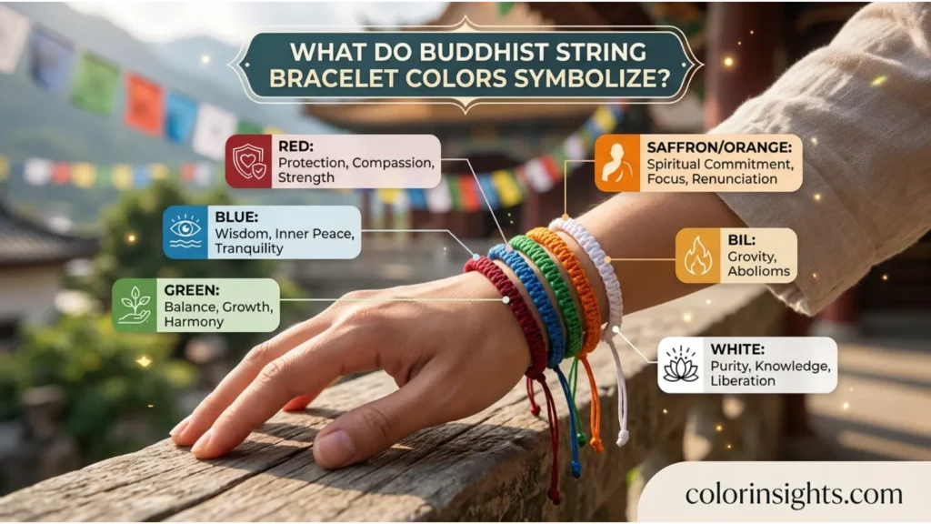 What Do Buddhist String Bracelet Colors Symbolize