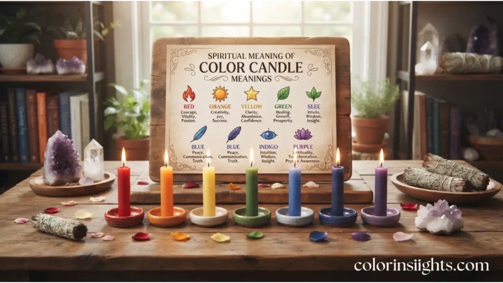 Spiritual Meaning of Color Candle Meanings