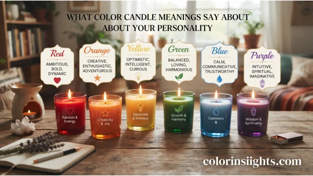 What Color Candle Meanings Say About Your Personality