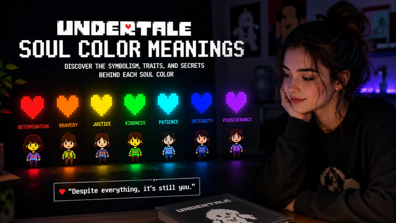 Undertale Soul Color Meanings