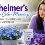 Alzheimer's Flower Color Meanings