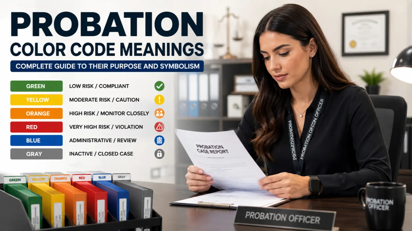 Probation Color Code Meanings