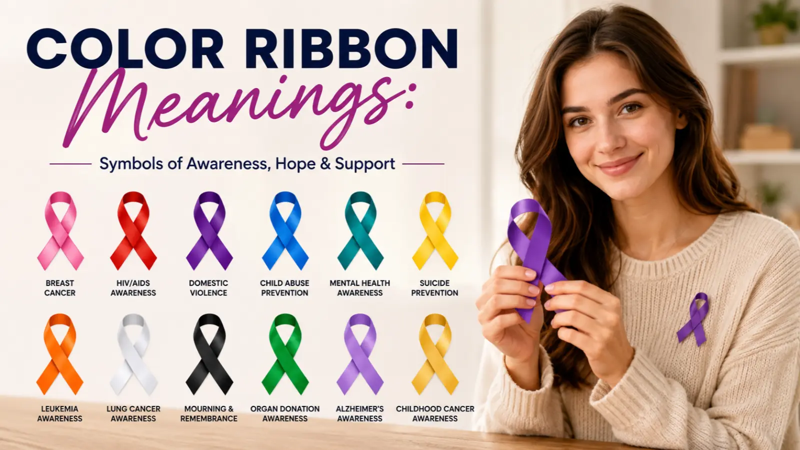 Color Ribbon Meanings