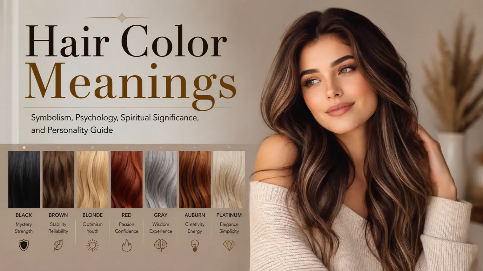 Hair Color Meanings and Symbolism