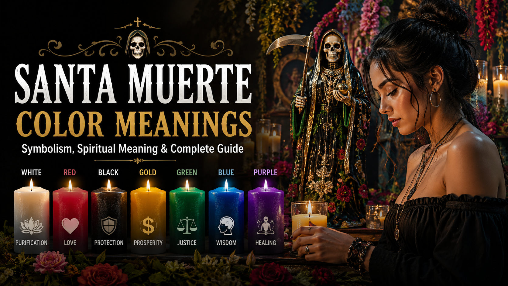 Santa Muerte Color Meanings