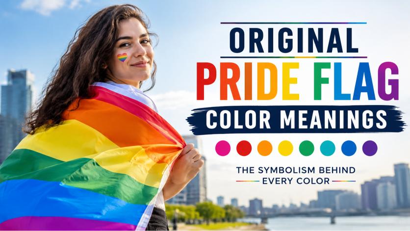 Original Pride Flag Color