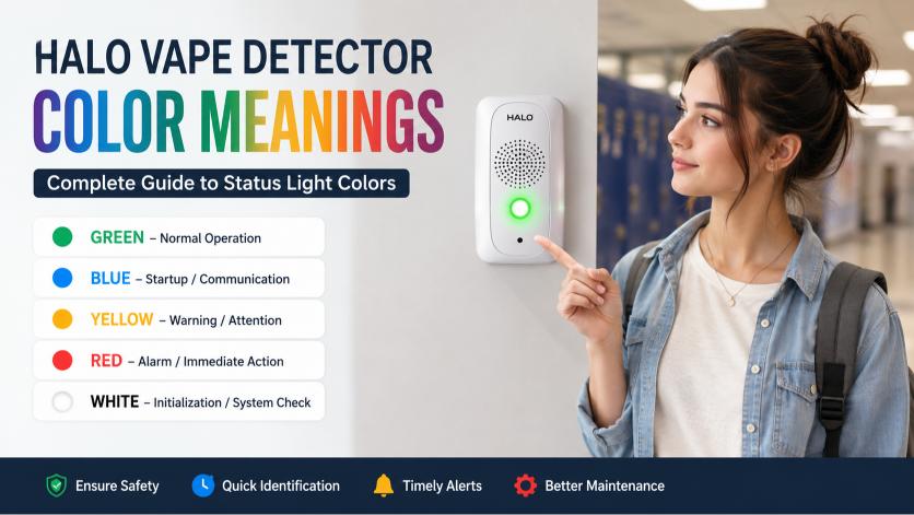 Halo Vape Detector Color