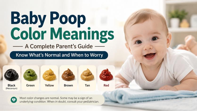 Baby Poop Color Meanings