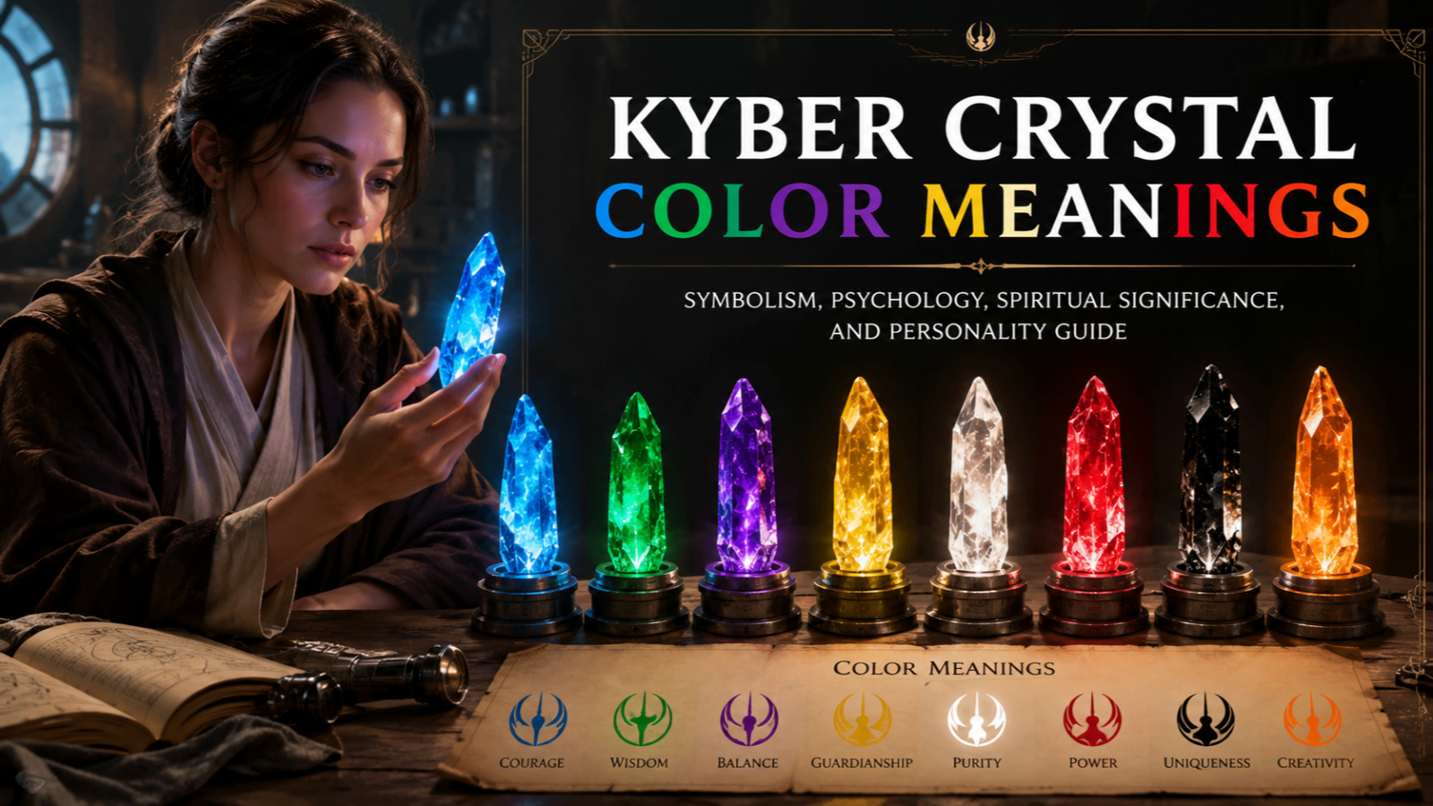 Kyber Crystal Color Meanings