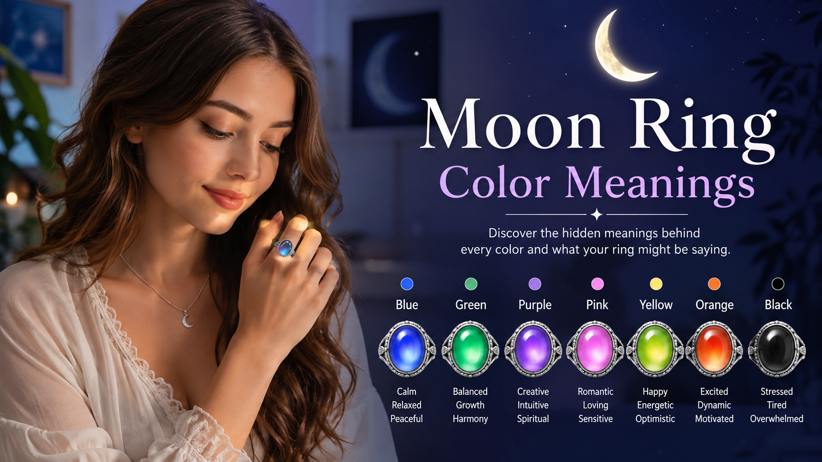 Moon Ring Color Meanings