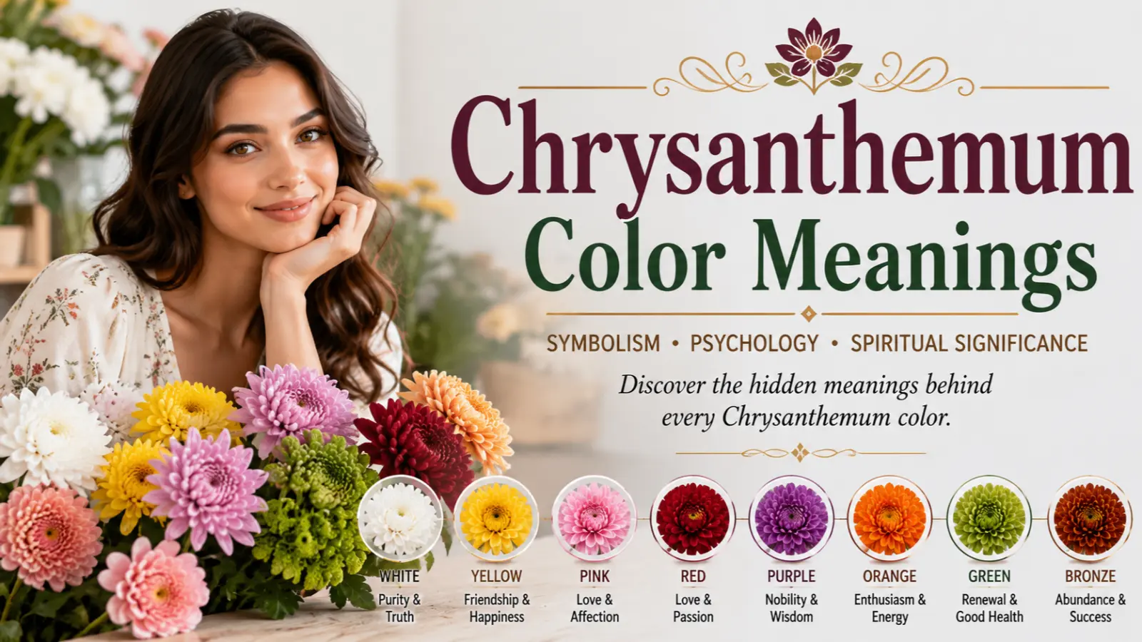 Chrysanthemum Color Meanings