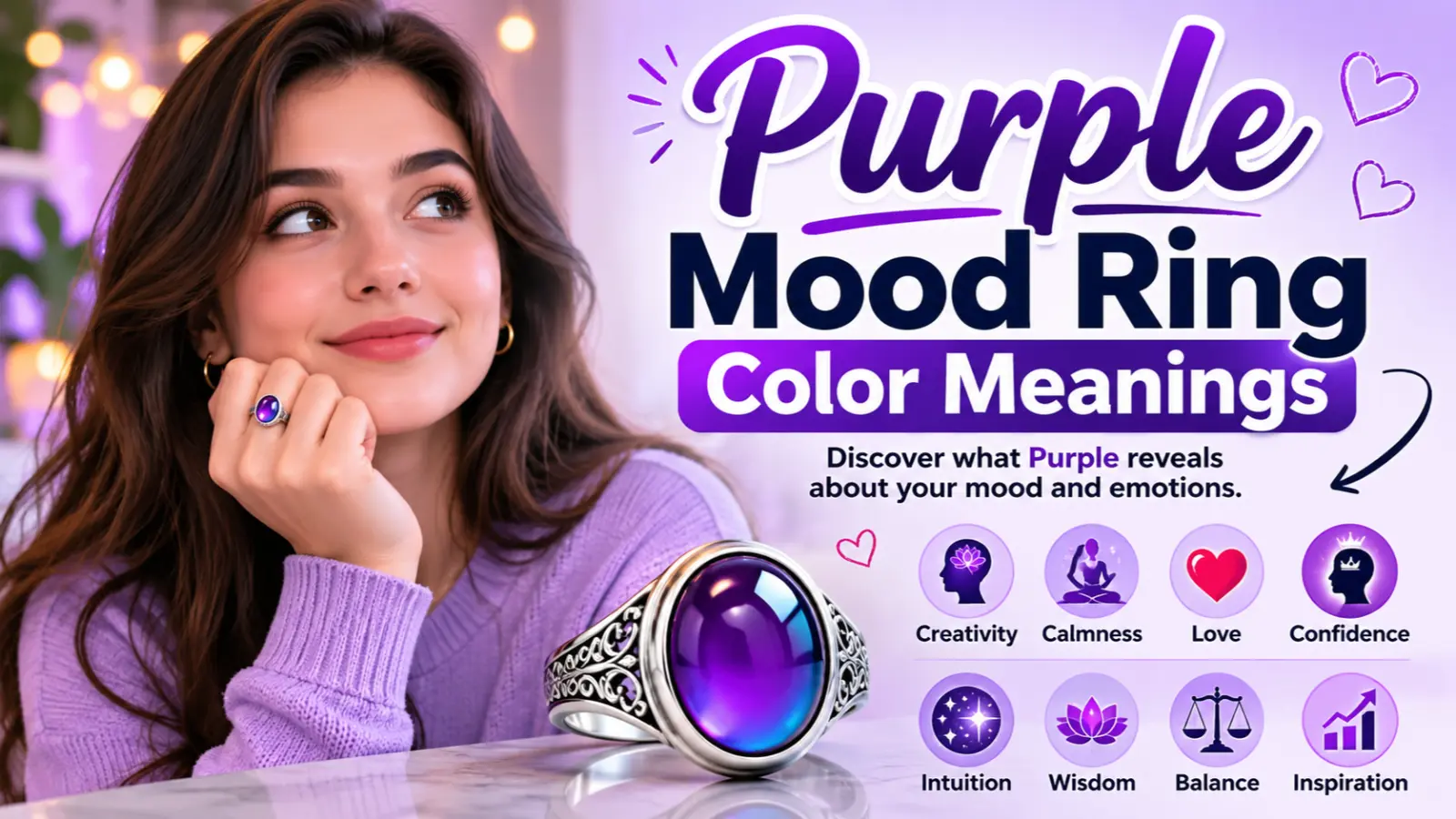 Purple Mood Ring Color