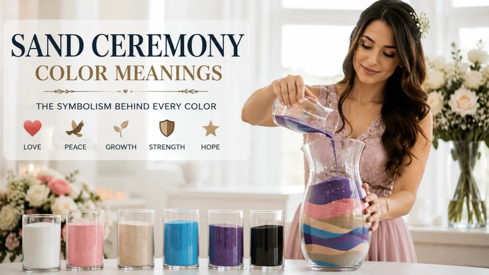 Sand Ceremony Color Meanings