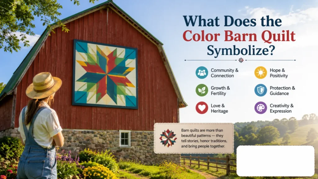What Does the Color Barn Quilt Symbolize