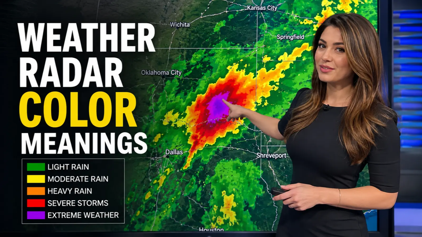 Weather Radar Color Meanings