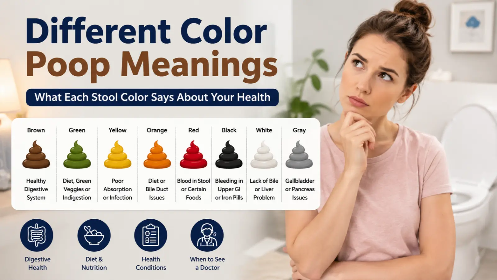 Different Color Poop Meanings