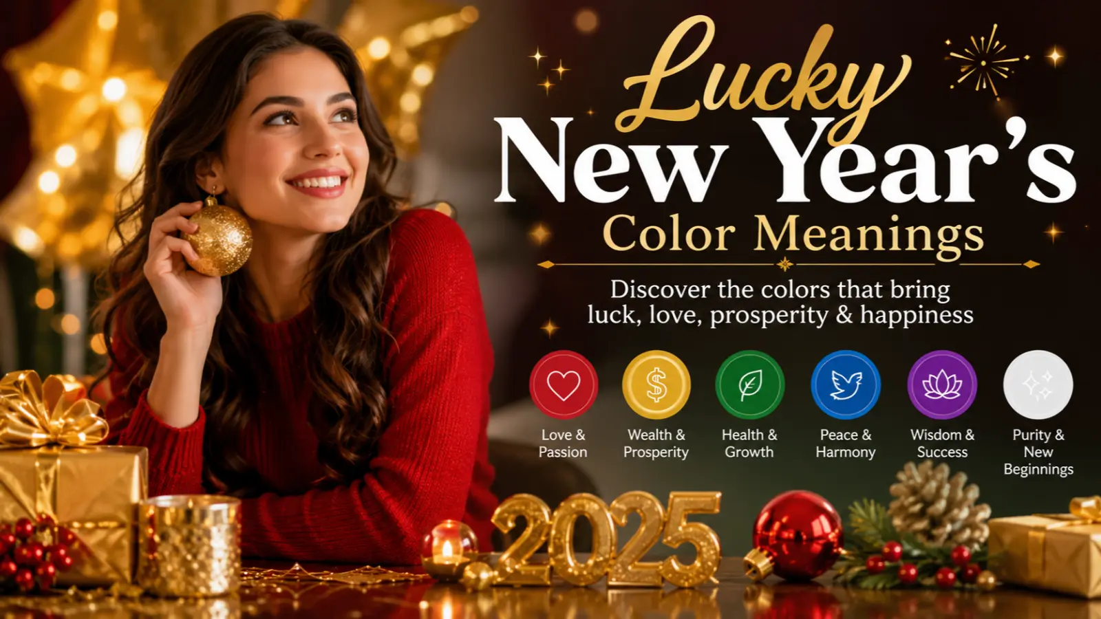 Lucky New Year's Color Meanings