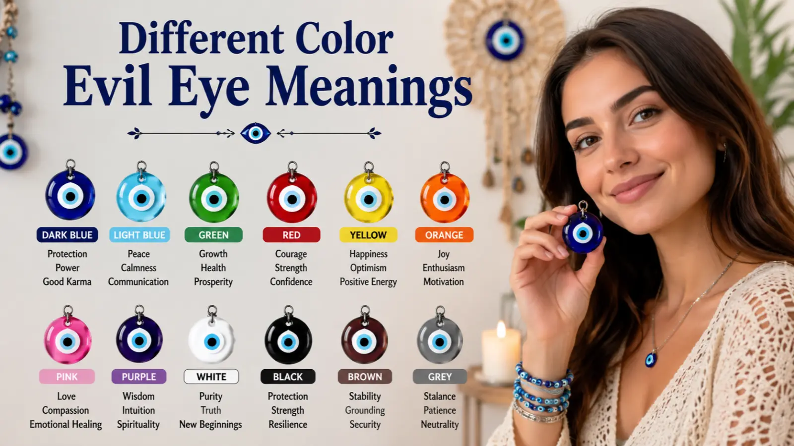 Different Color Evil Eye Meanings