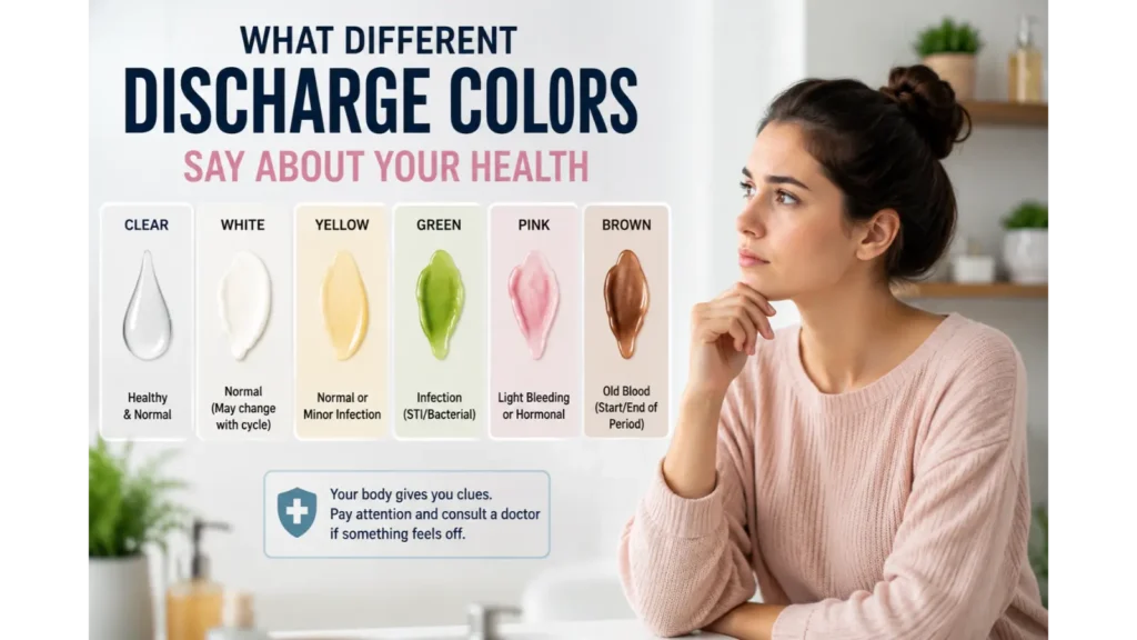 What Different Discharge Colors Say About Your Health