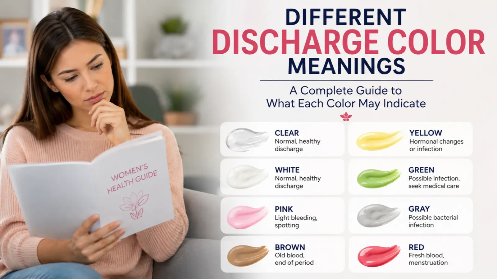 Different Discharge Color Meanings