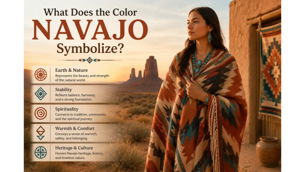 What Does the Color Navajo Symbolize