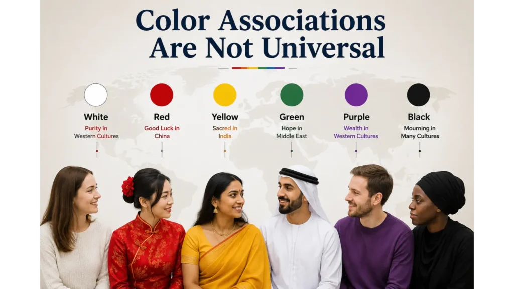 Color Associations Are Not Universal