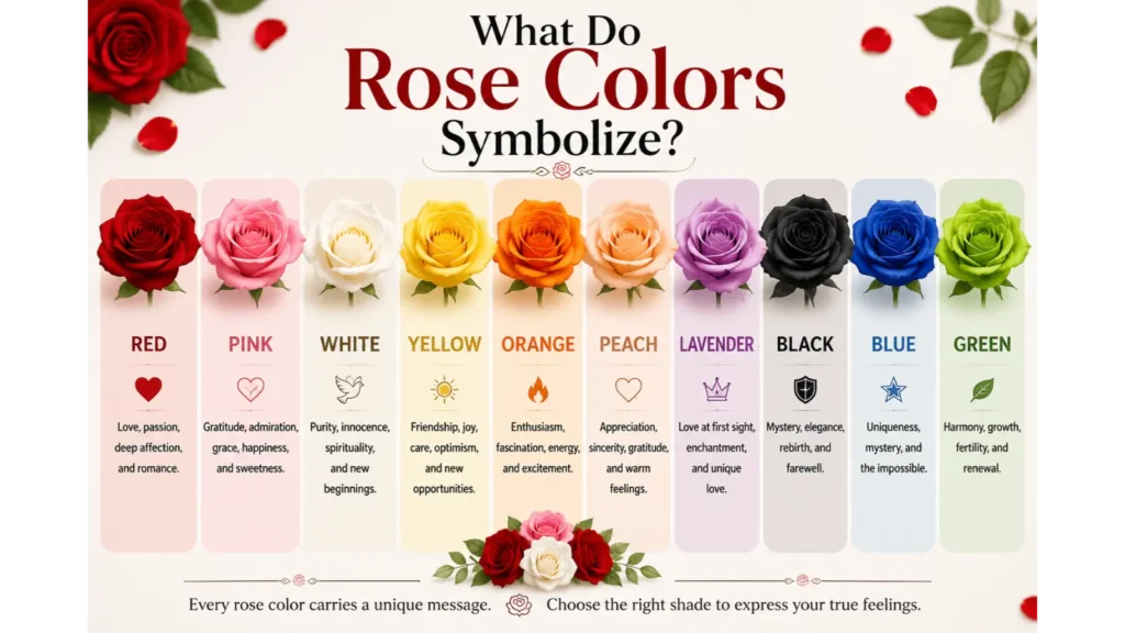 What Do Rose Colors Symbolize