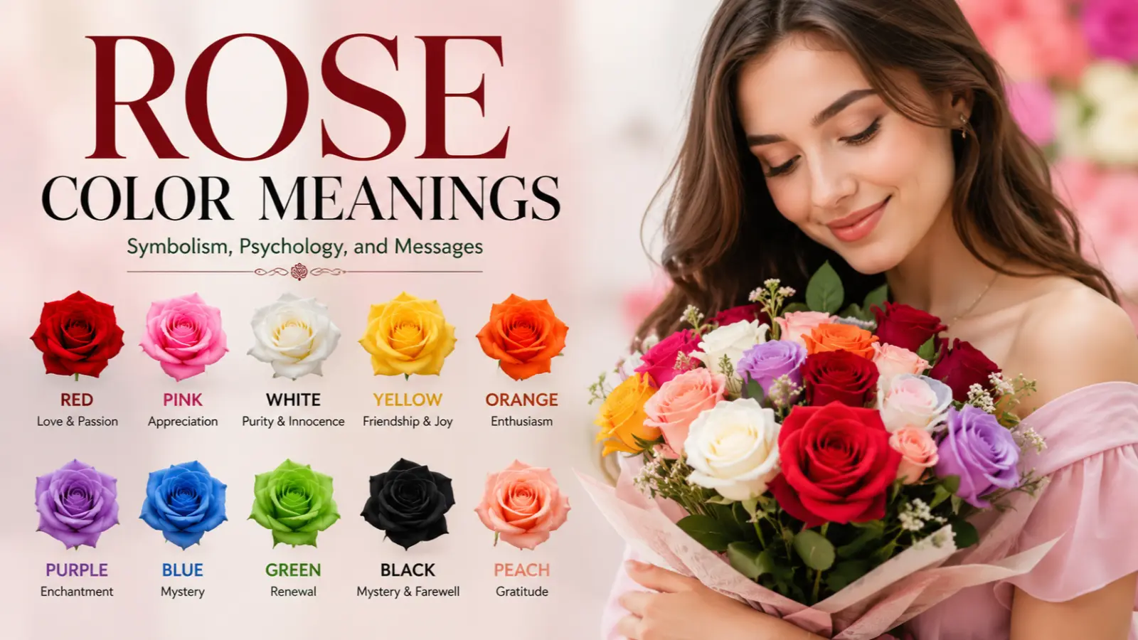 Rose Color Meanings Explained