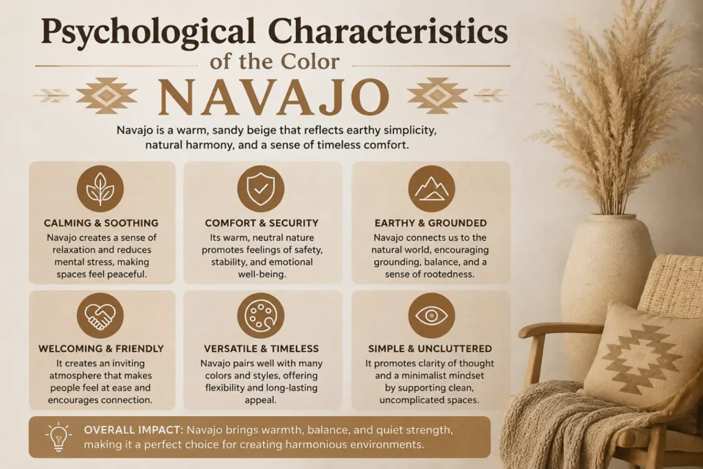 Psychological Characteristics of the Color Navajo