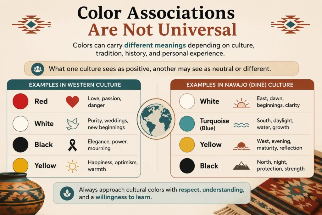 Color Associations Are Not Universal