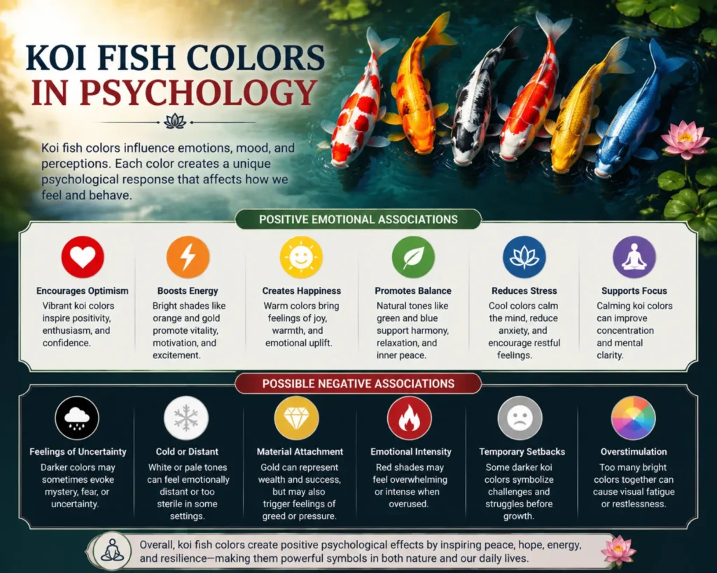 Koi Fish Colors in Psychology