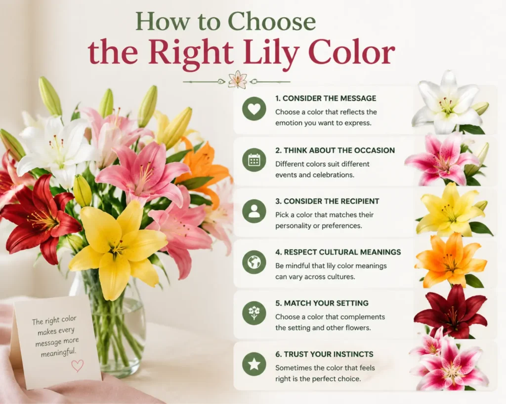 How to Choose the Right Lily Color