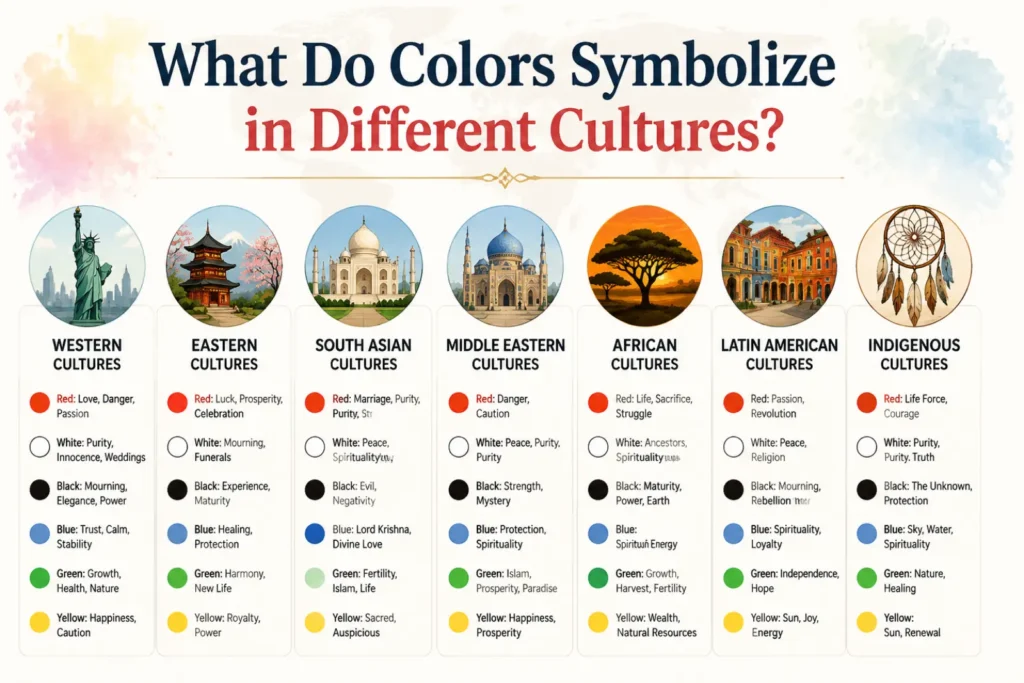 What Do Colors Symbolize in Different Cultures?