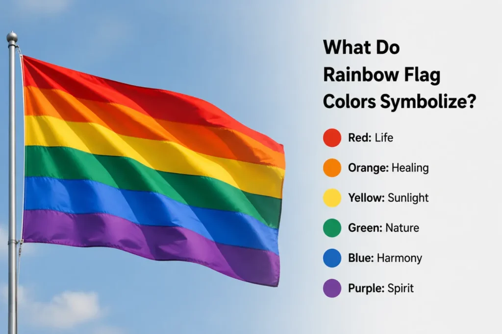 What Do Rainbow Flag Colors Symbolize?