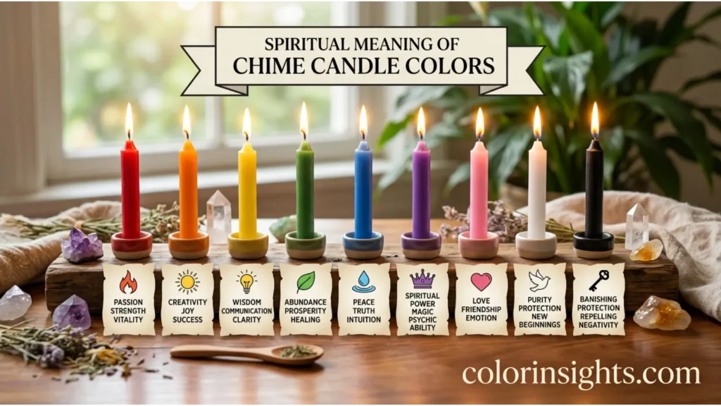 Spiritual Meaning of Chime Candle Colors