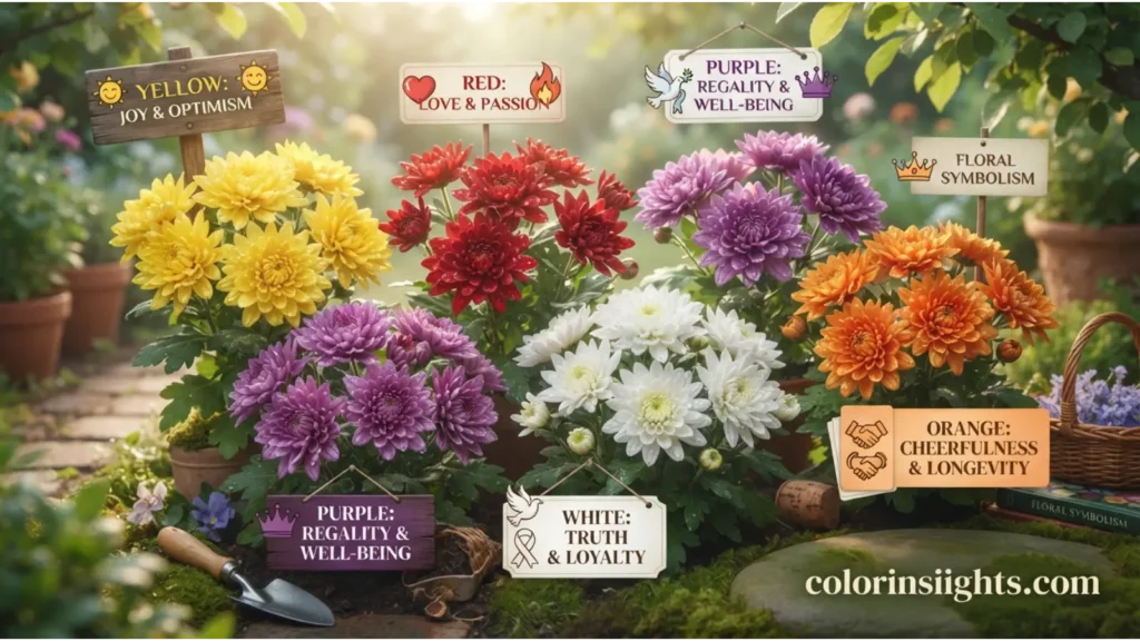 What Does the Chrysanthemum Color Symbolize