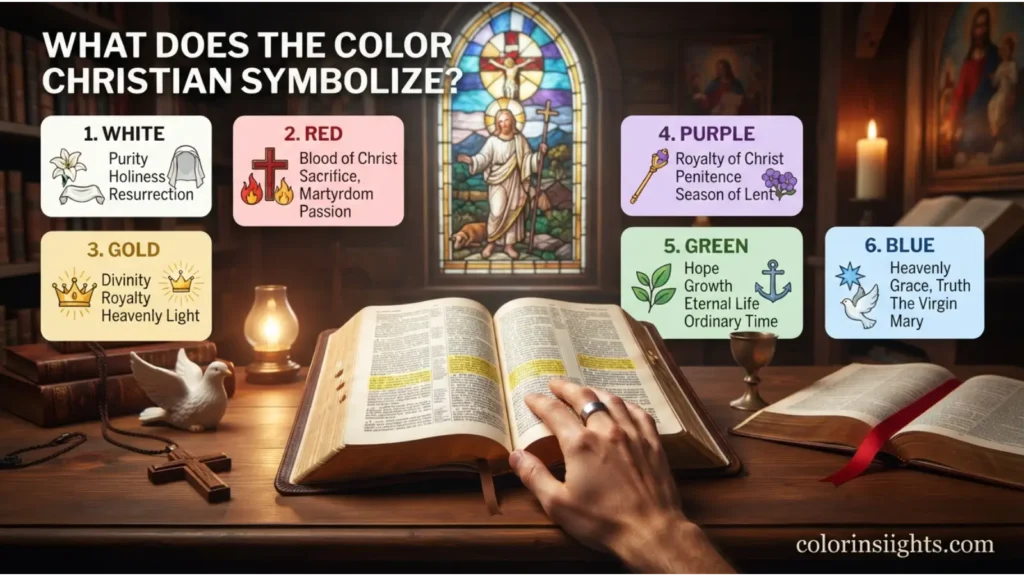 What Does the Color Christian Symbolize