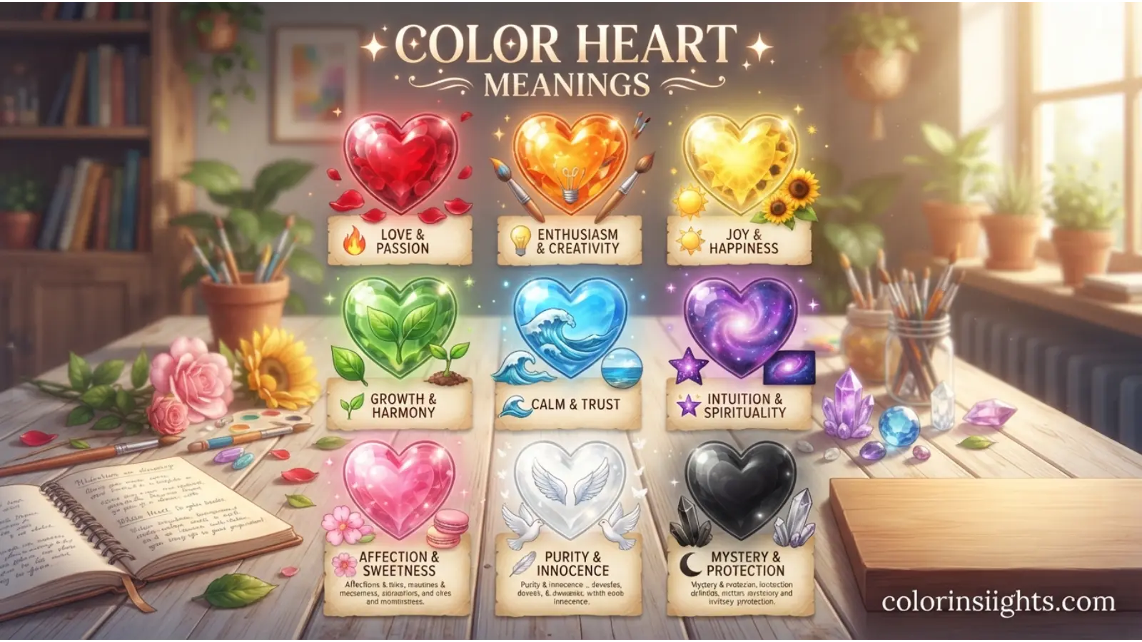 Color Heart Meanings