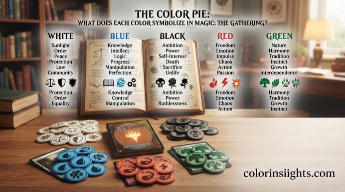 What Does the Color Magic The Gathering Symbolize?