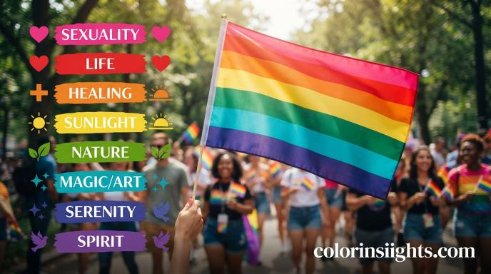 What Does the Color Original Pride Flag Symbolize?
