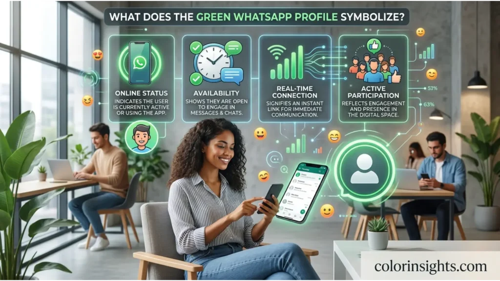 What Does the Color WhatsApp Profile Symbolize