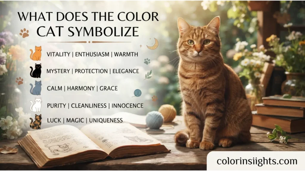 What Does the Color Cat Symbolize?