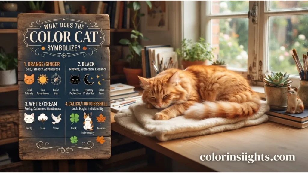 What Does the Color Cat Symbolize