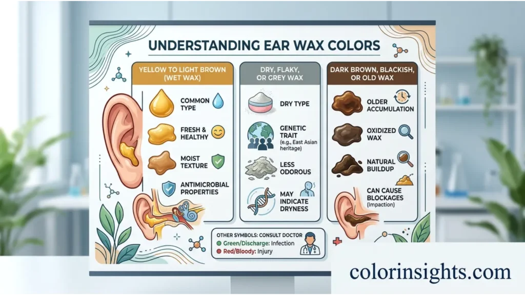 What Does the Color of Ear Wax Symbolize
