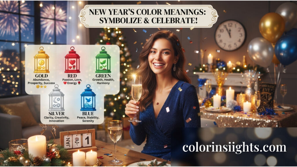 What Does the Color Meanings for New Years Symbolize?