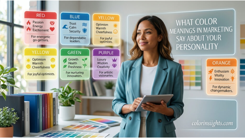 What Color Meanings in Marketing Say About Your Personality